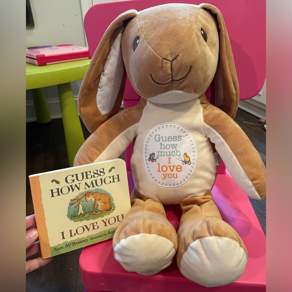 “Guess How Much I Love You” Stuffed Bunny & Board Book